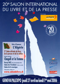 Affiche du salon du livre 2006