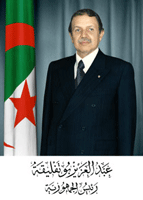 Le Président de la République, M. abdelaziz Bouteflika